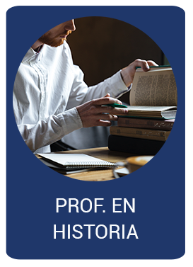 Logo de la carrera de Prof. en Historia